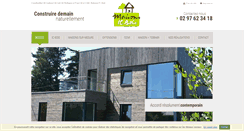 Desktop Screenshot of maisons-icbois.com